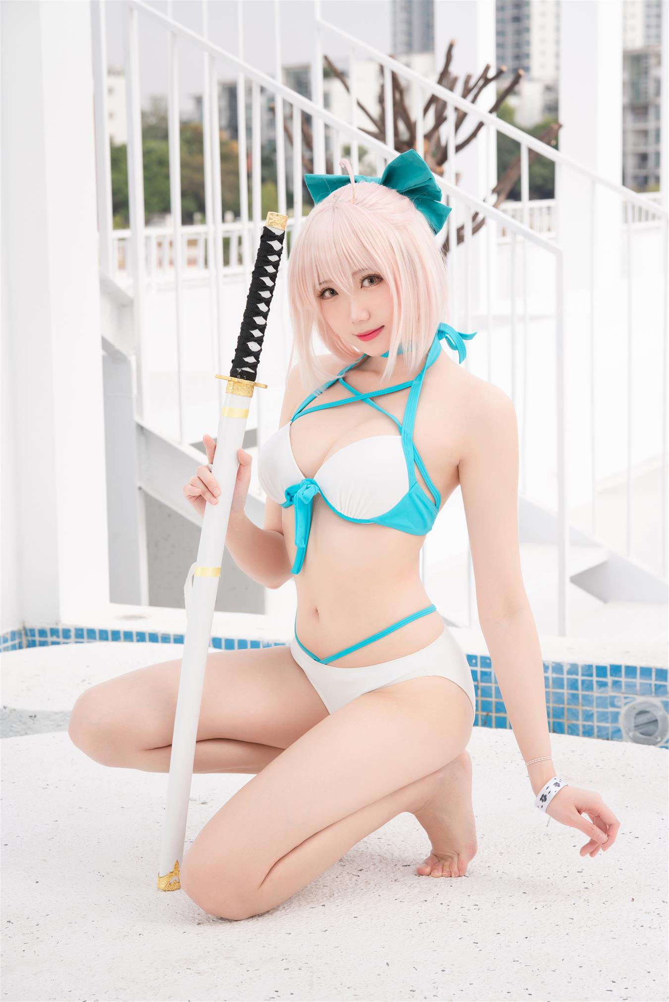 瓜希酱 总司水着满破 [26P-115MB]