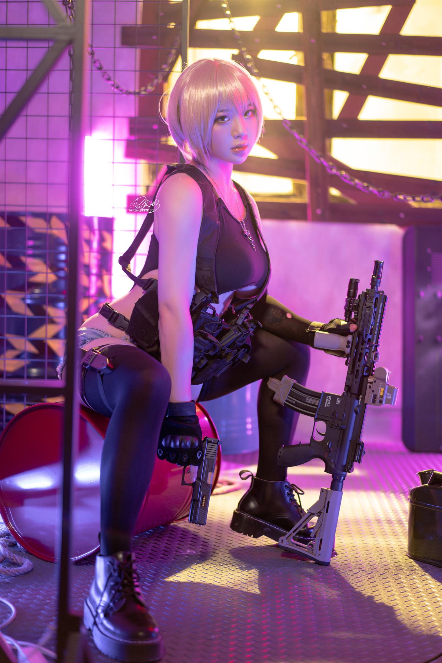 皮皮奶可可爱了啦 战术背心 [50P-871MB]