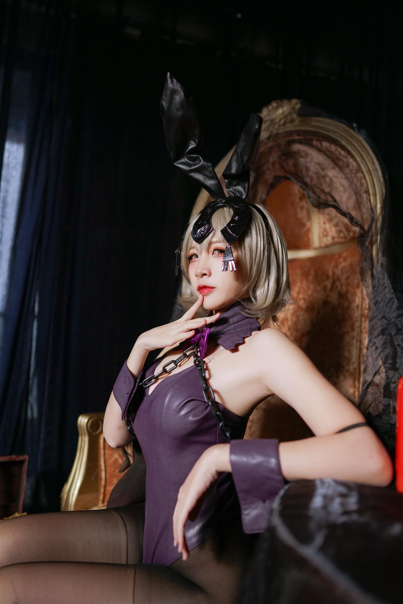 二佐 Fate黑贞兔女郎 [16P-156MB]