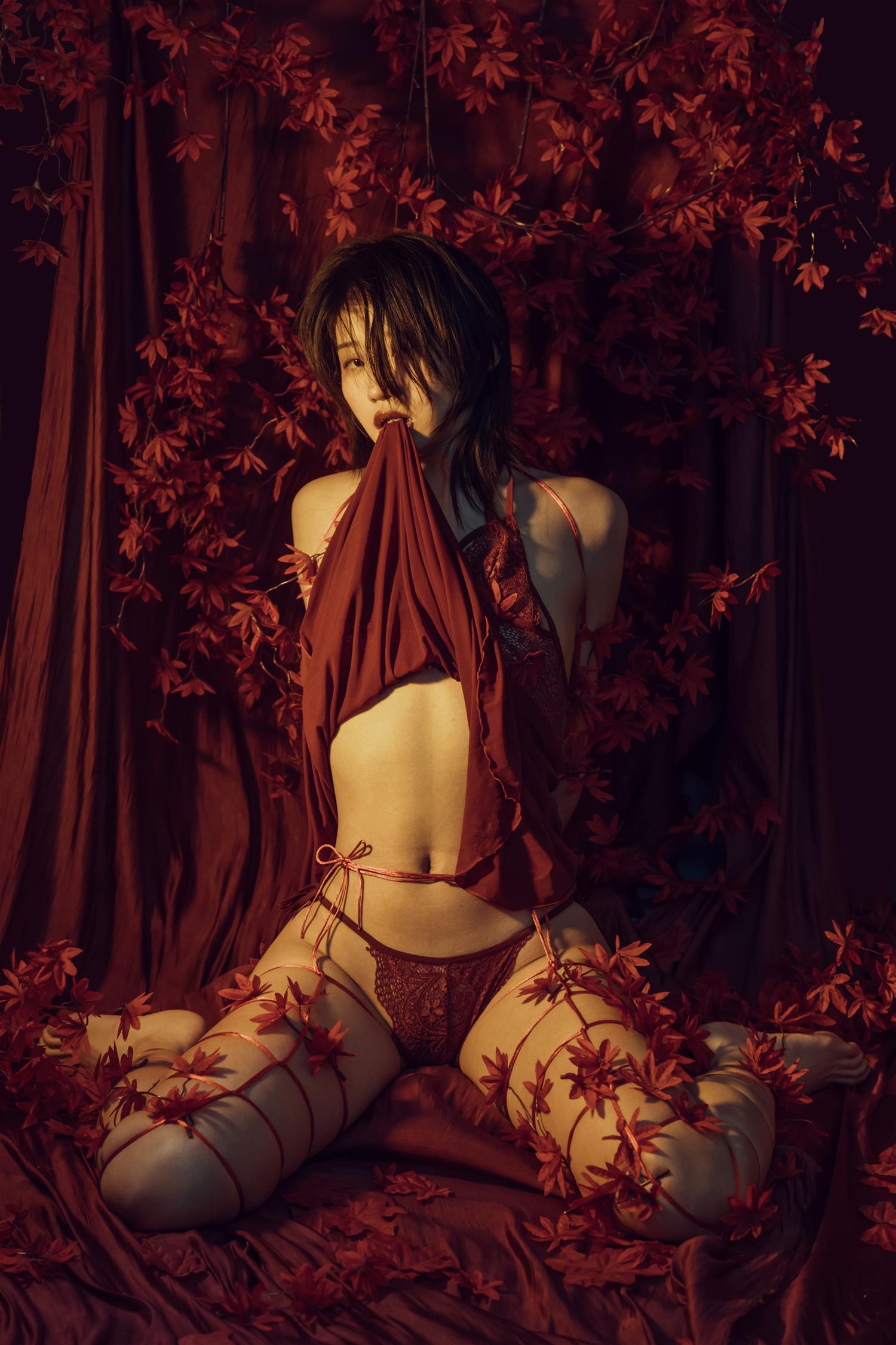 云溪溪 花与绳 [58P-612MB]