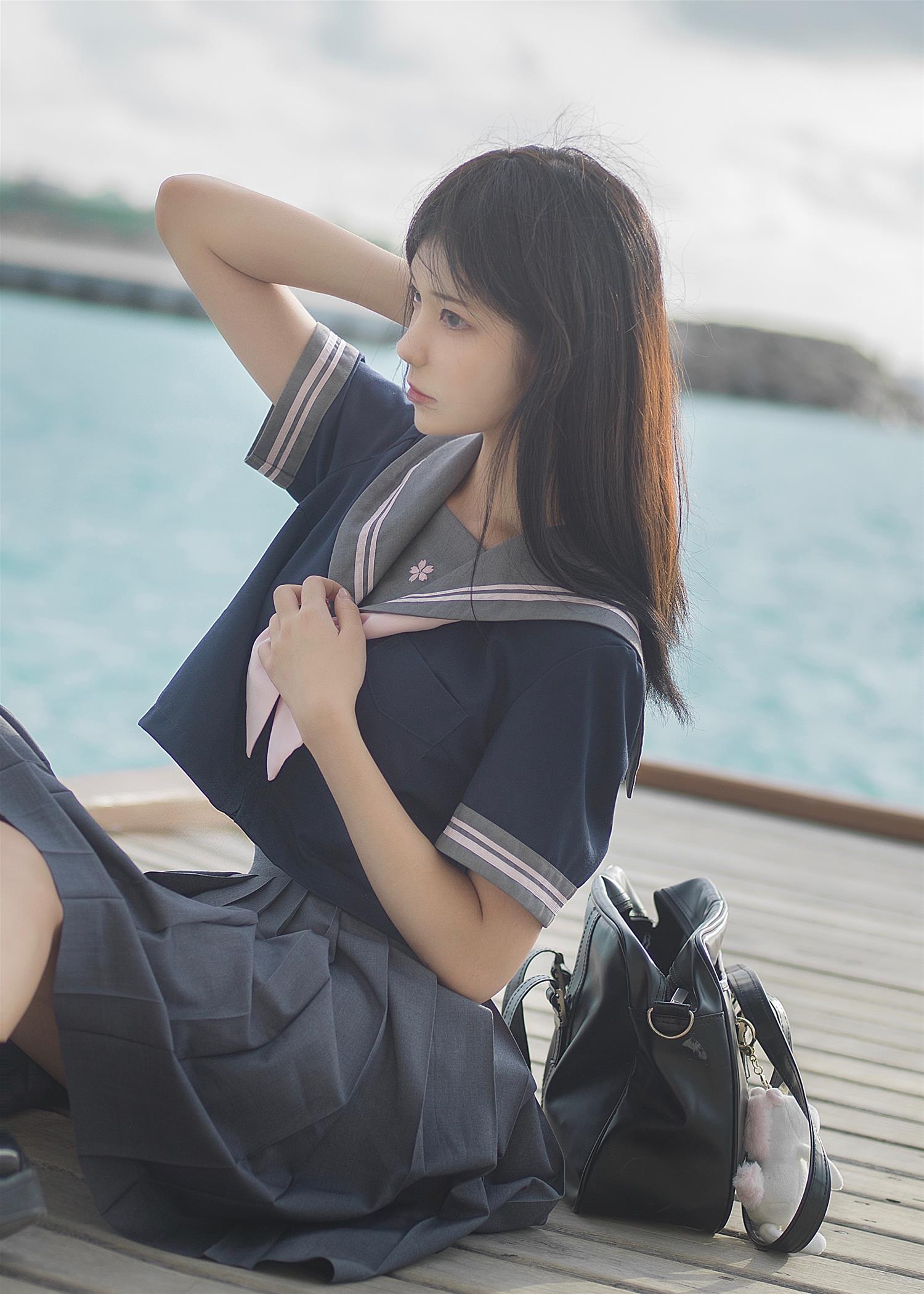 南桃Momoko 蓝jk [12P-16MB]