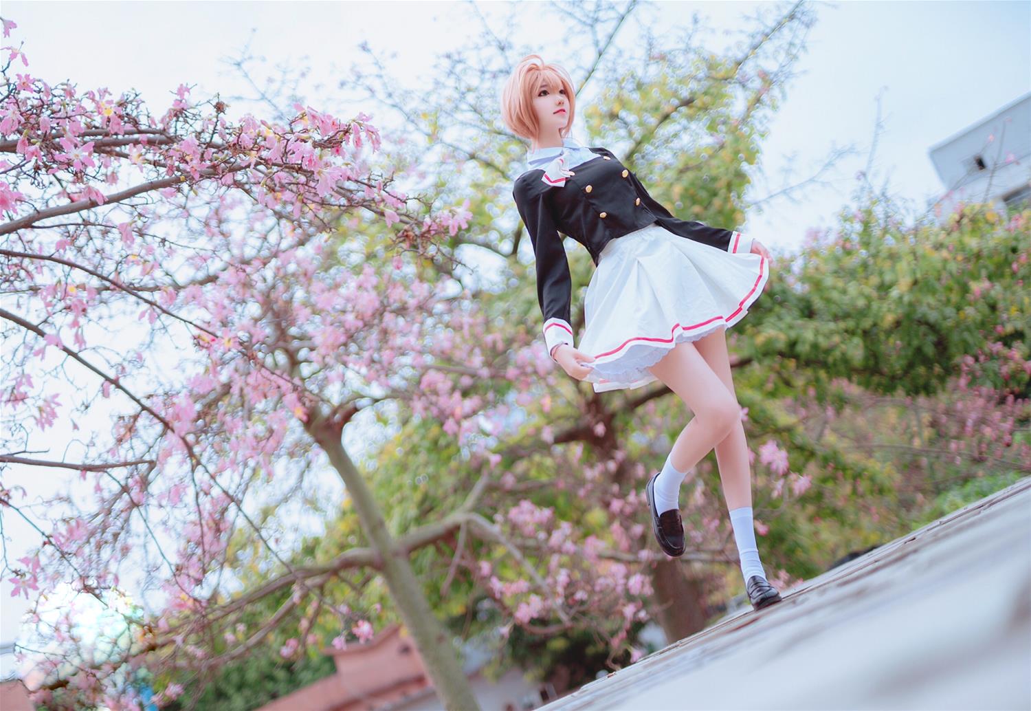 南桃Momoko 木之本樱制服 [9P-13MB]