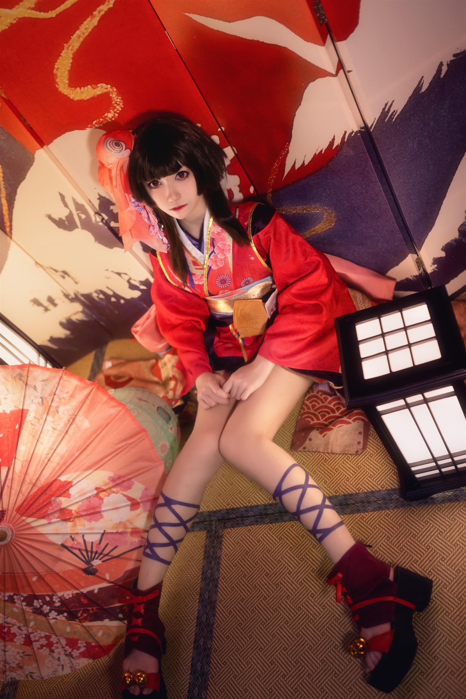 南桃Momoko 神乐和服 [13P-29MB]