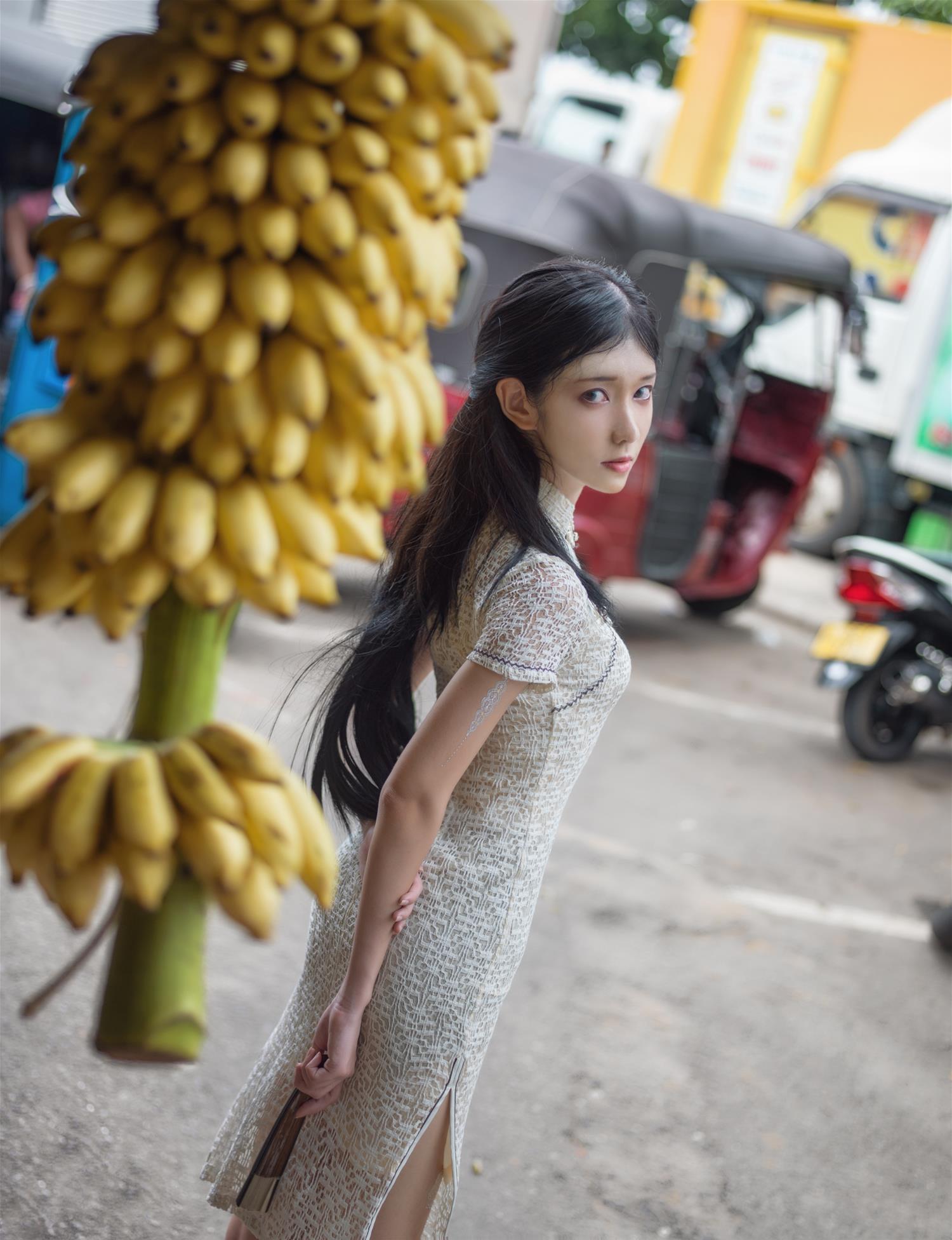 南桃Momoko 白旗袍 [11P-26MB]