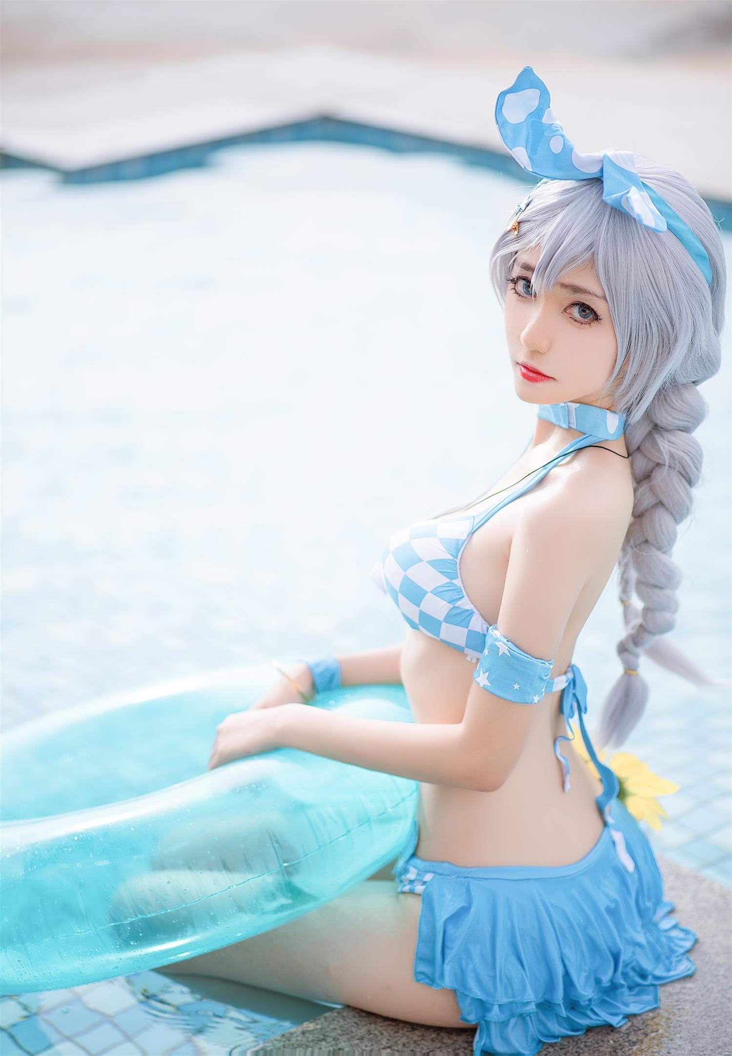 南桃Momoko 琪亚娜泳装 福利向 [15P-27MB]