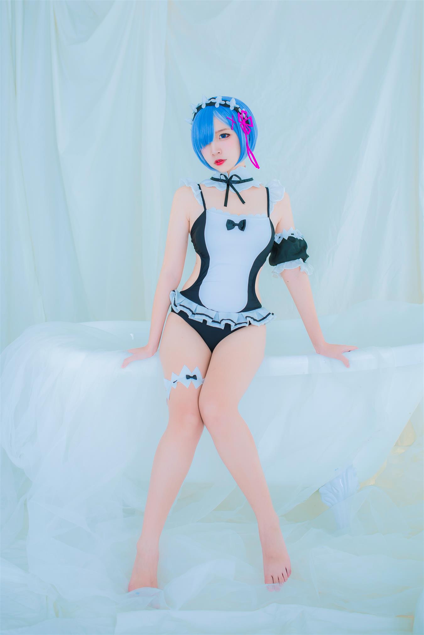 二佐 蕾姆2号本 蕾姆泳装 [32P-175MB]