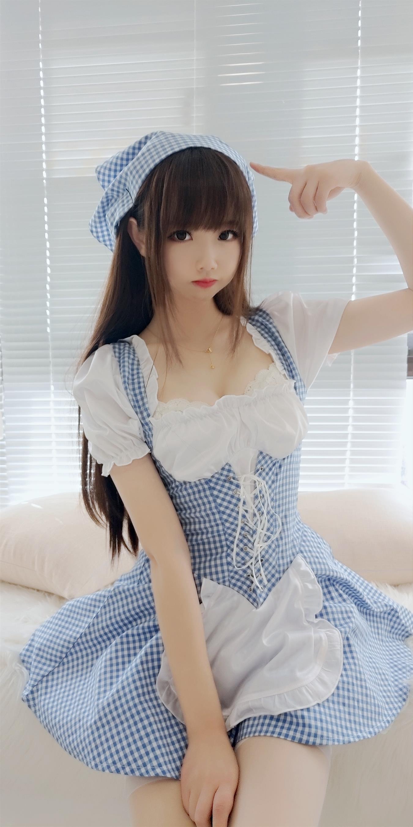 雪琪SAMA 田园女仆 [45P3V-257MB]