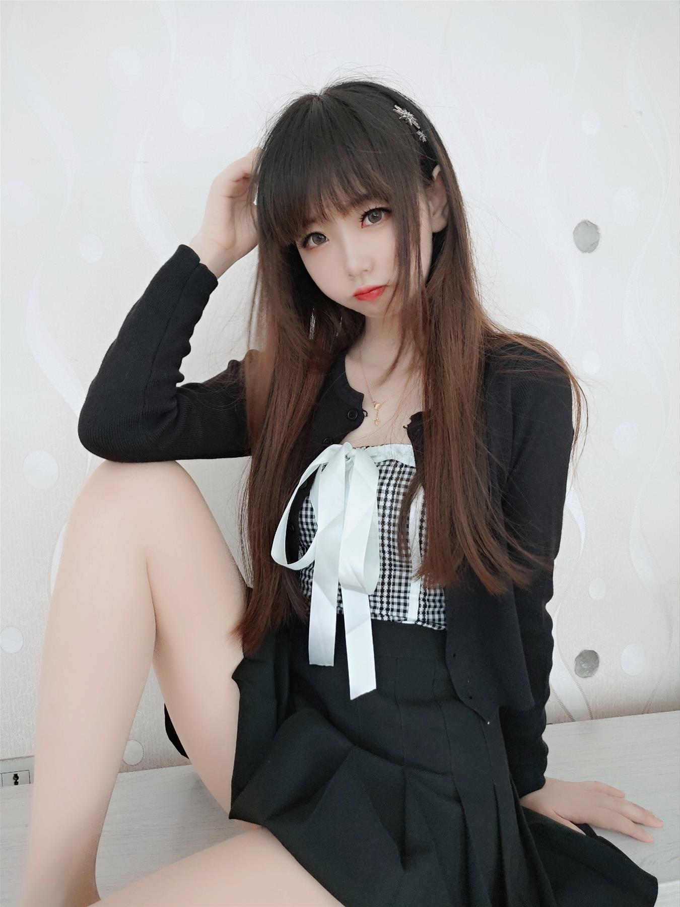 雪琪SAMA Vol.06 肉丝连衣裙 [34P4V-399MB]