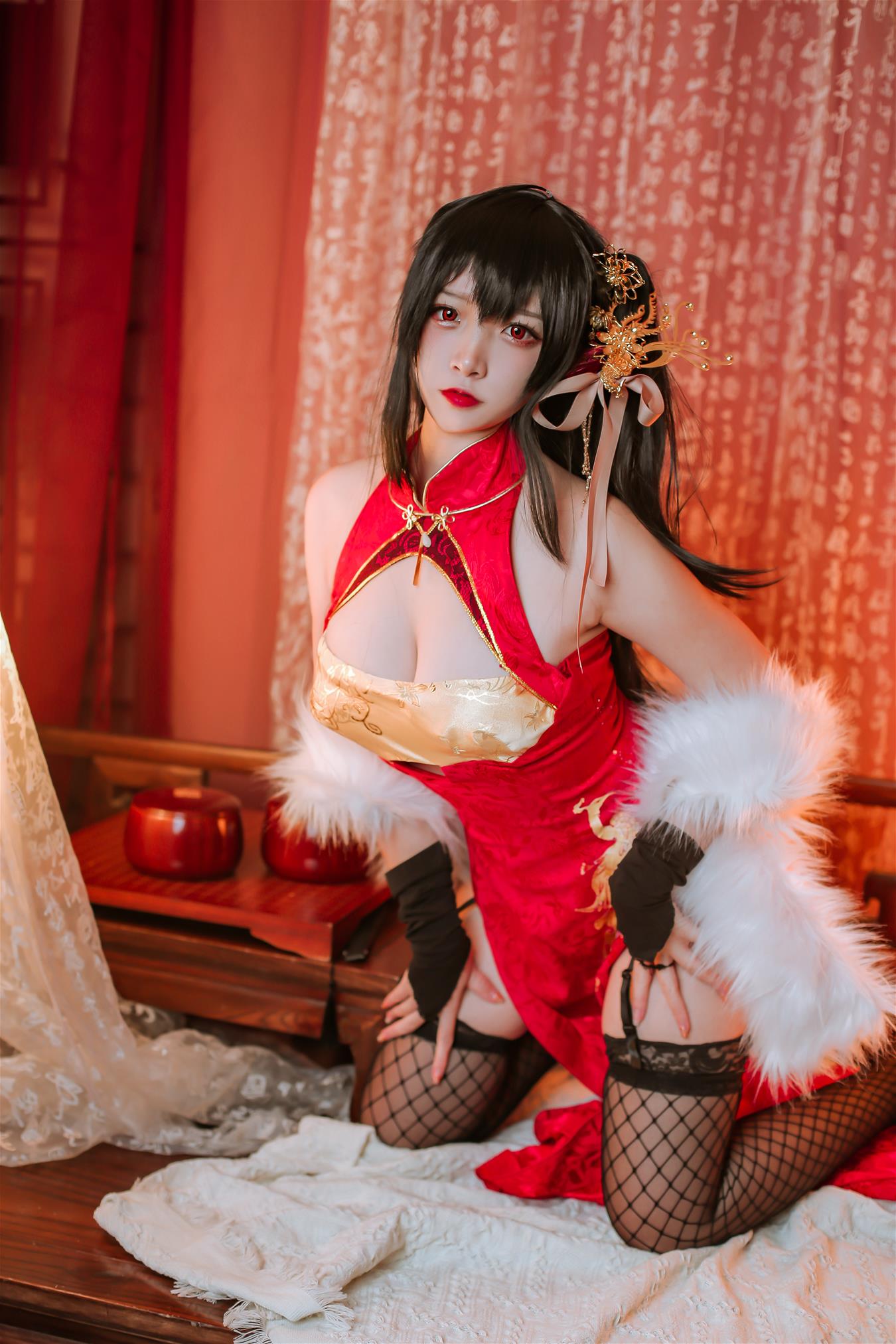 二佐 大凤旗袍 [41P-410MB]