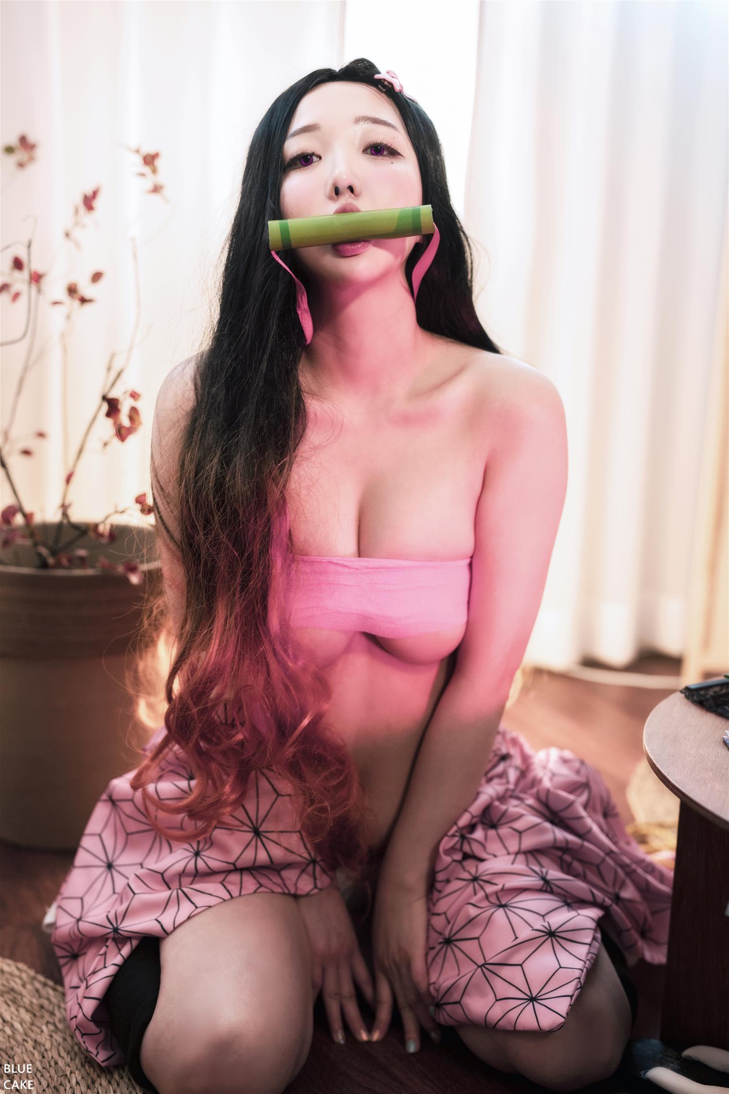 孫樂樂 BLUECAKE Pink Oni [100P-1.10GB]