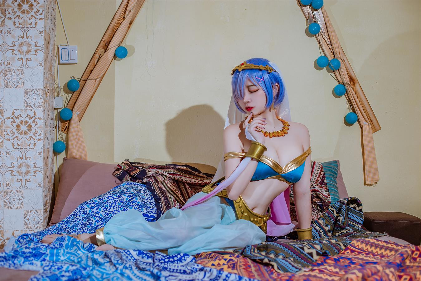 二佐 蕾姆舞娘 [9P-160MB]