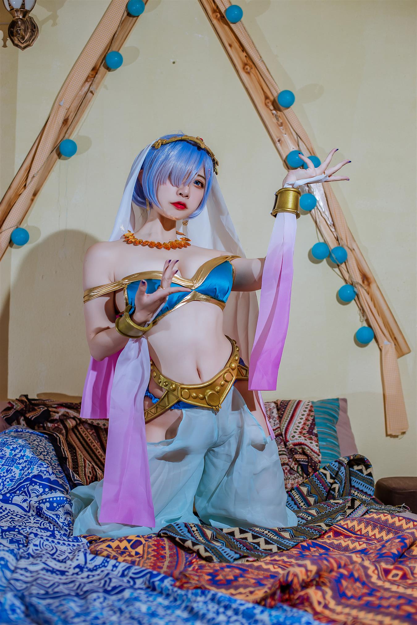 二佐 蕾姆舞娘 [9P-160MB]