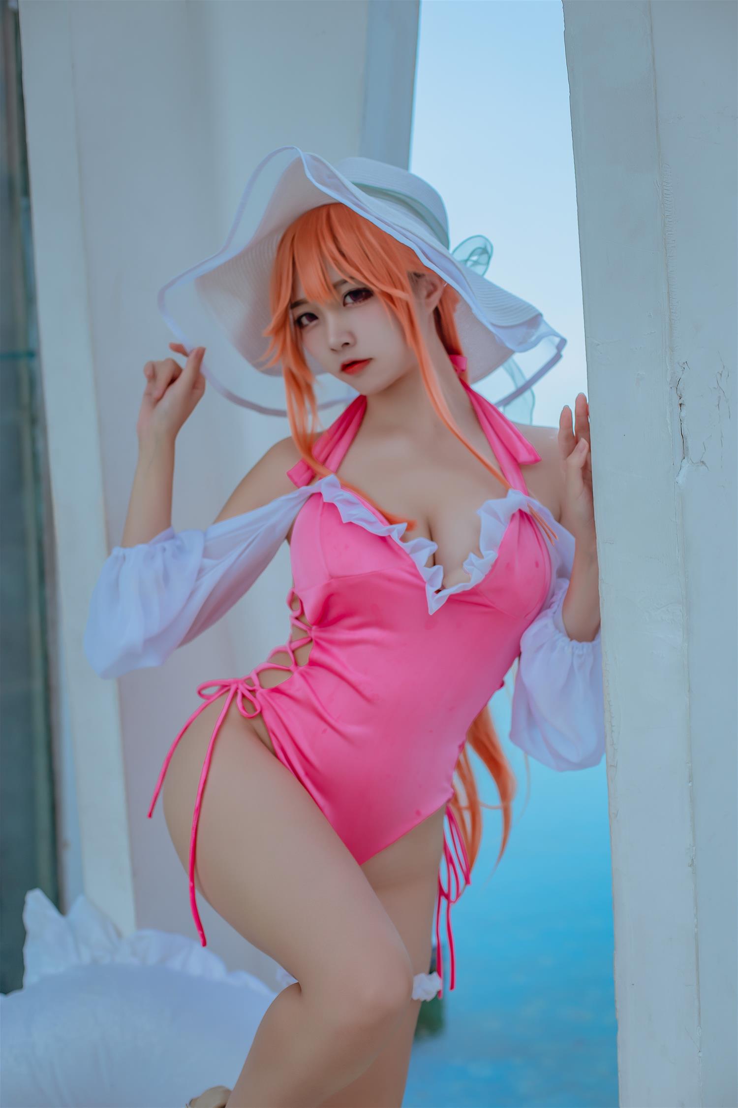 二佐 碧蓝 黎塞留泳装 [9P-48MB]