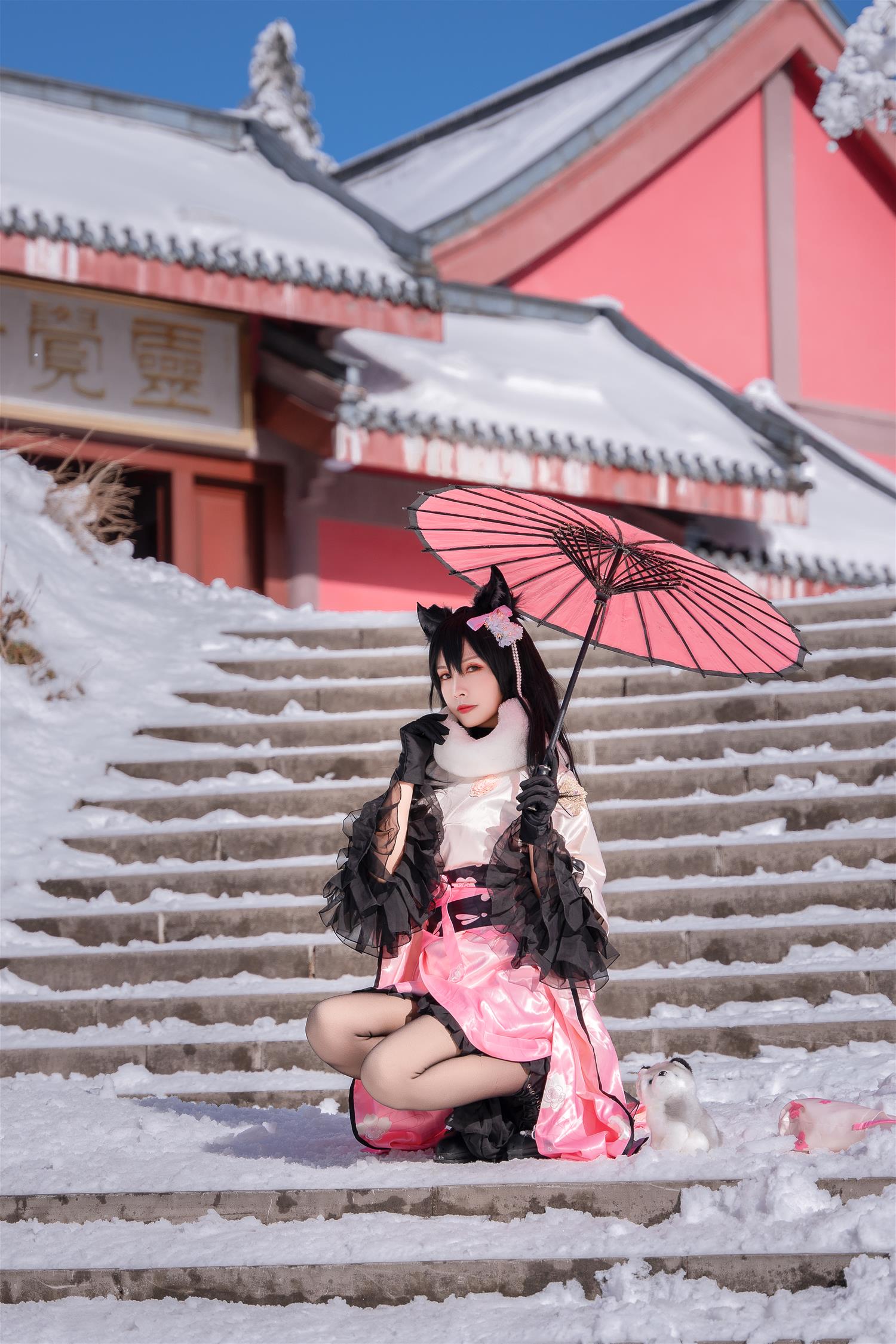 Neko-薇薇 爱宕和服 [45P-453MB]