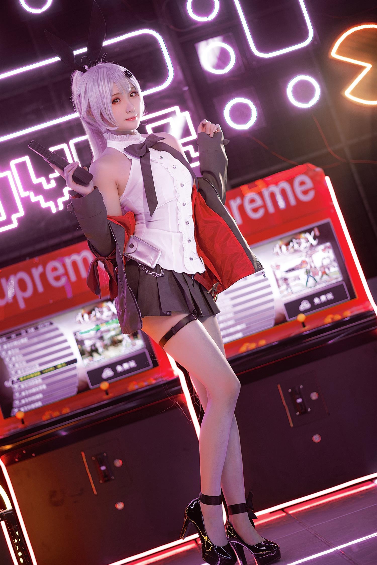 瓜希酱 少女前线 FN-57 Five-seveN [22P-127MB]