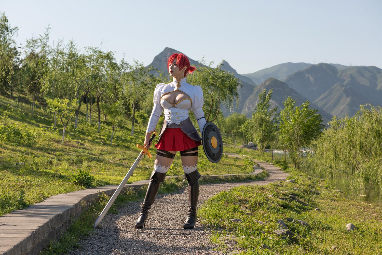 皮皮奶可可爱了啦 布狄卡cos [14P-247MB]