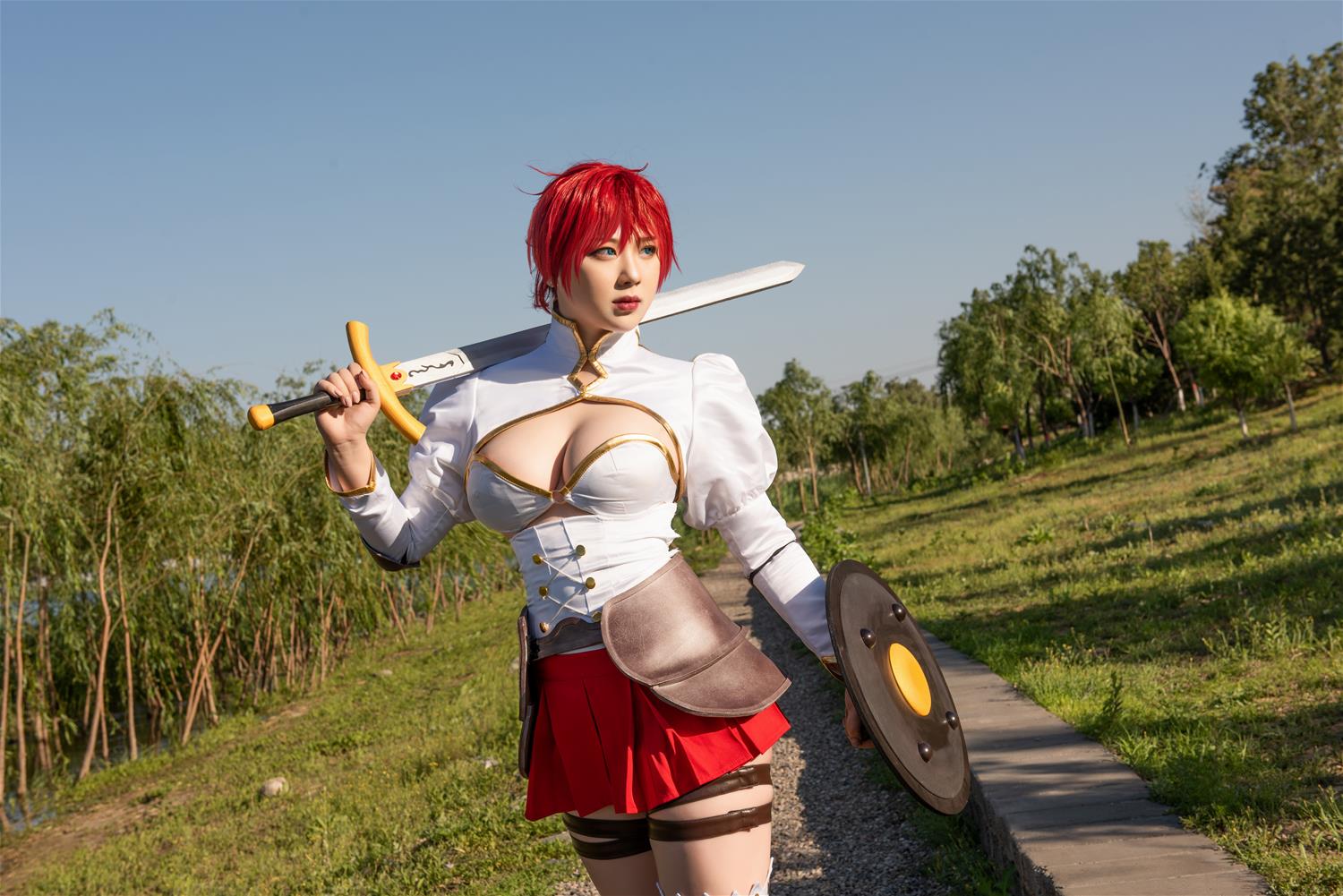 皮皮奶可可爱了啦 布狄卡cos [14P-247MB]