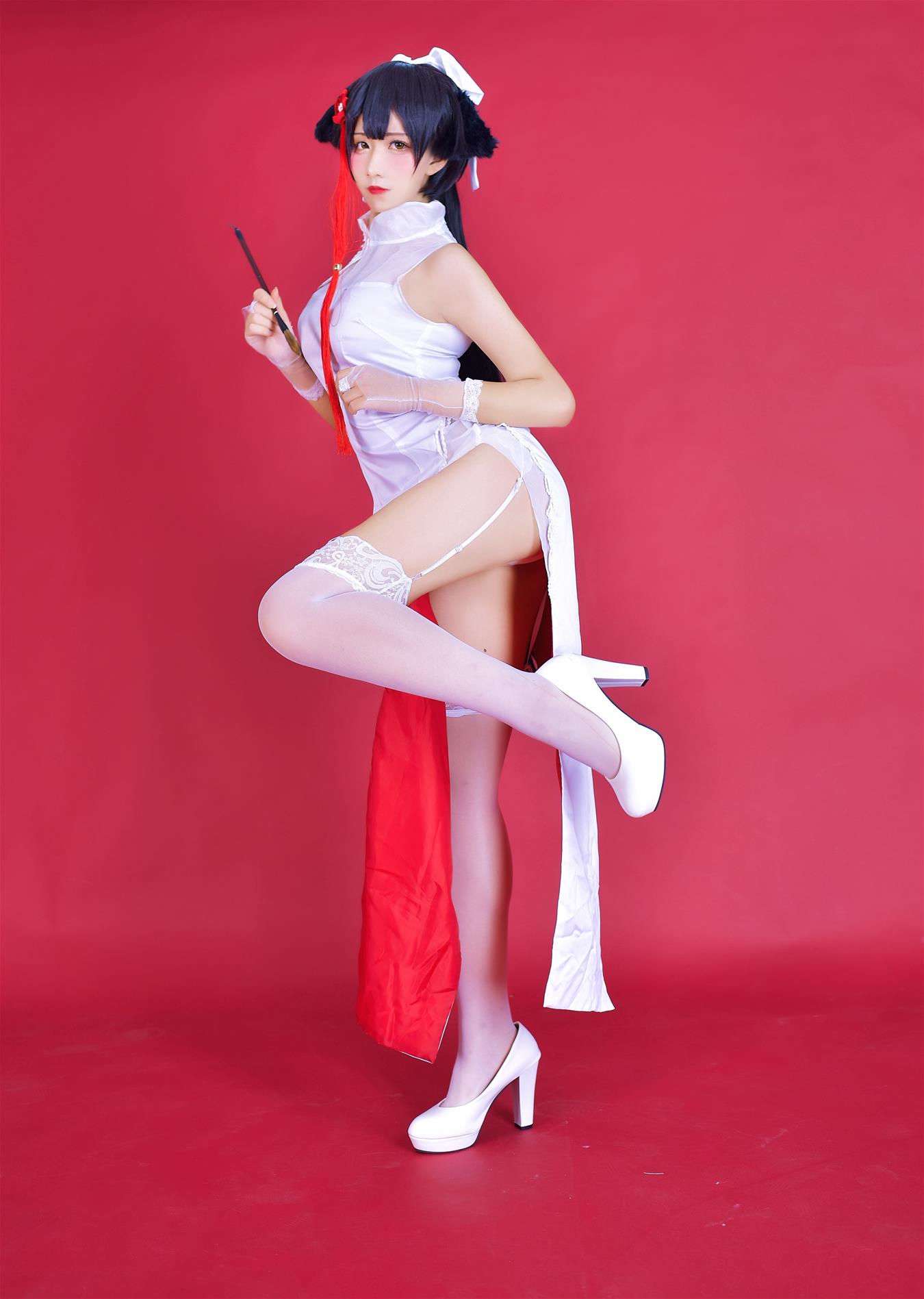 九曲Jean 碧蓝航线 旗袍 [15P-53MB]