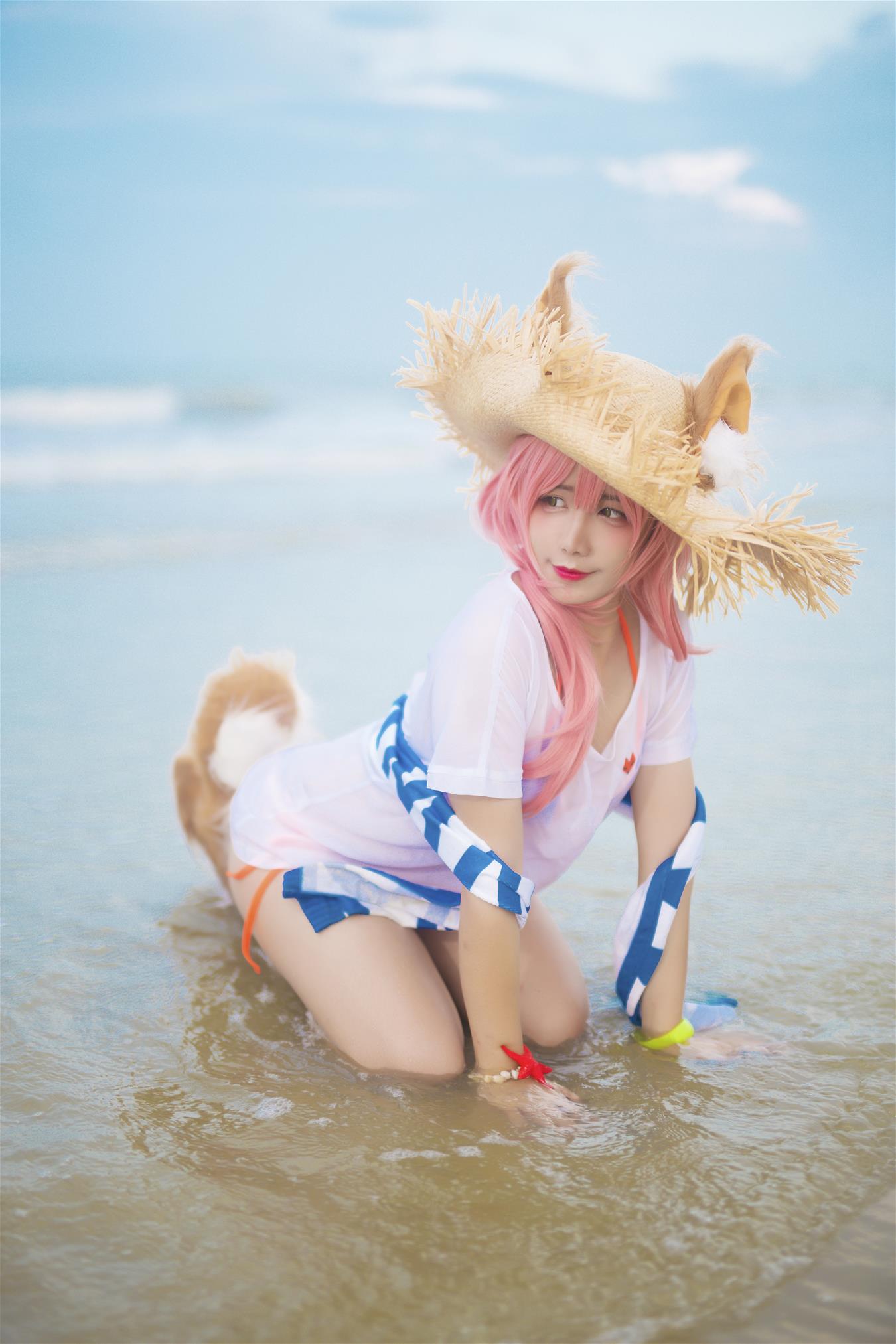 九曲Jean 水着玉藻前 [5P-27MB]