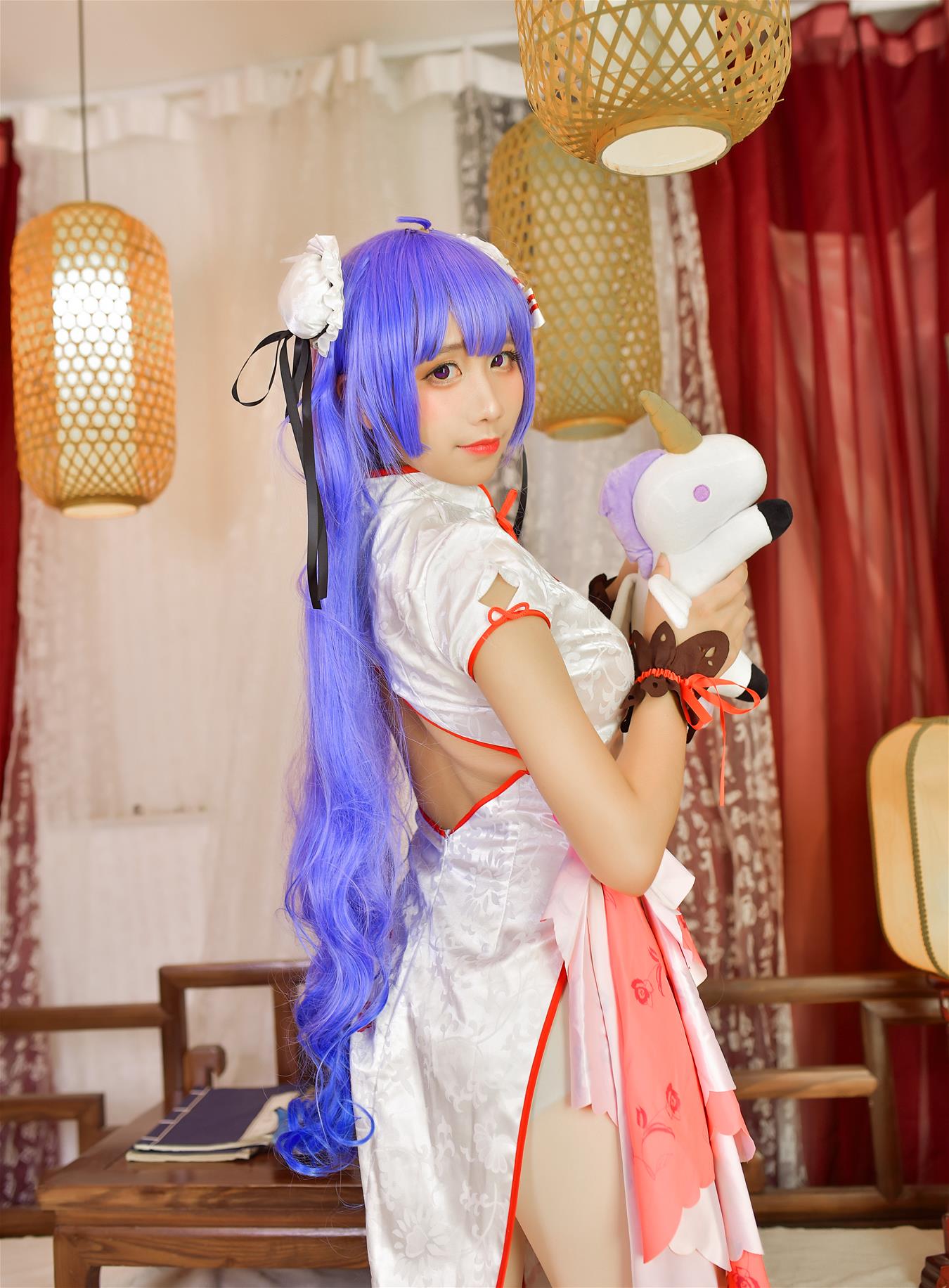 九曲Jean 旗袍独角兽 [9P-54MB]