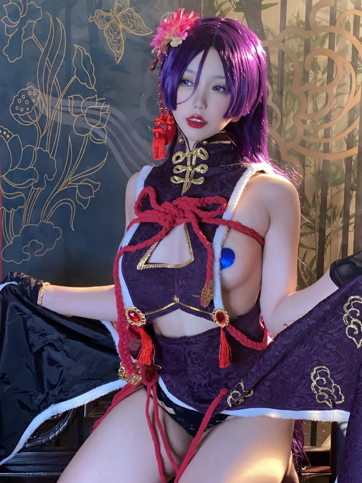 一北亦北 奶光新春旗袍 [42P1V-540MB]