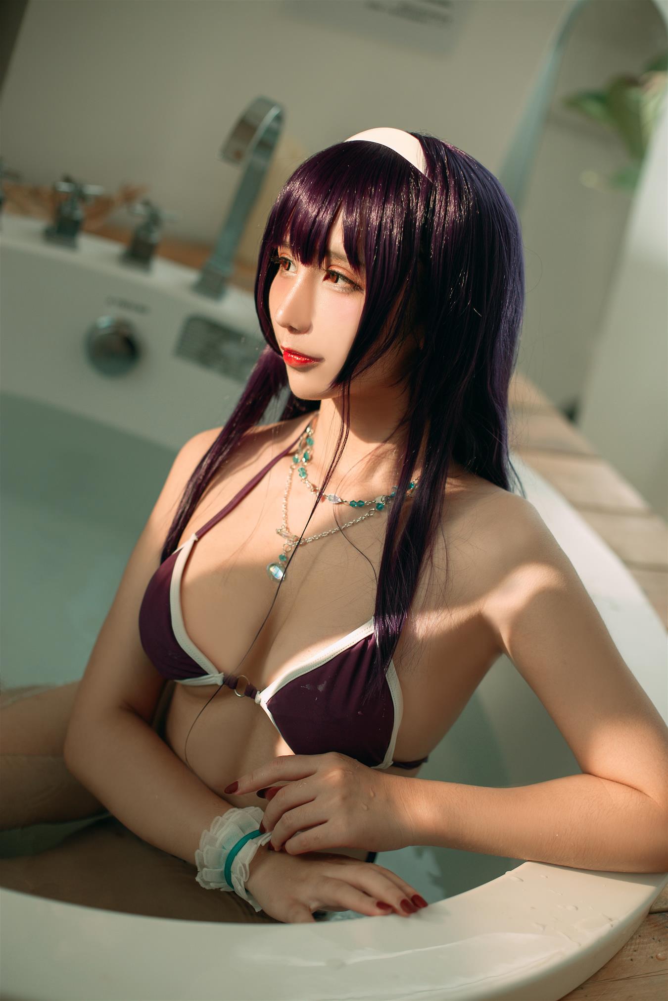 九曲Jean 霞之丘诗羽泳装 [24P-228MB]