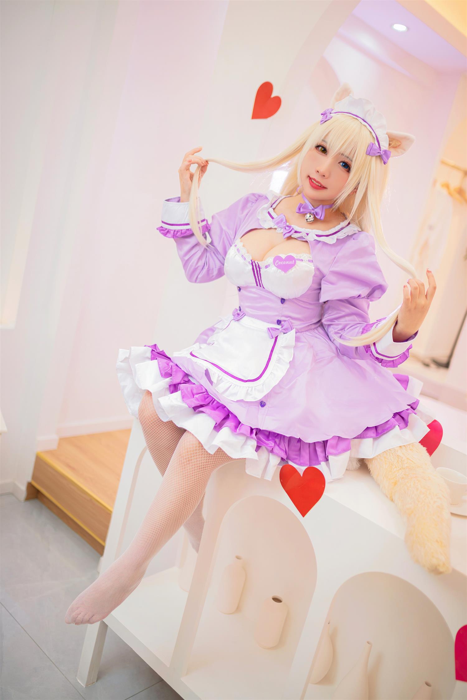 猫田圣奈奈 猫娘乐园 椰子女仆 [25P-181MB]