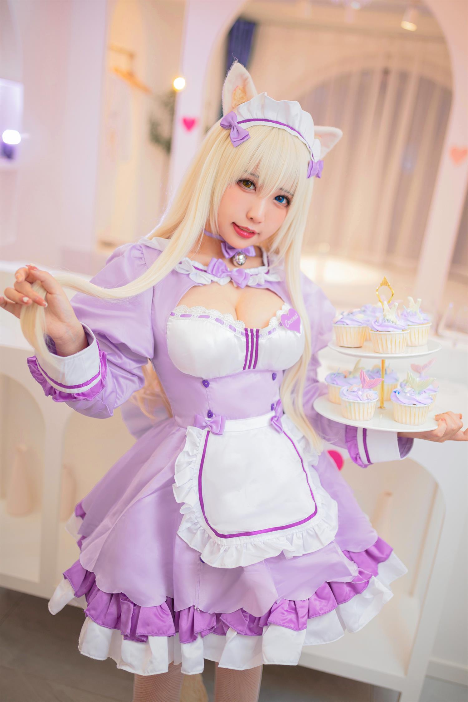 猫田圣奈奈 猫娘乐园 椰子女仆 [25P-181MB]