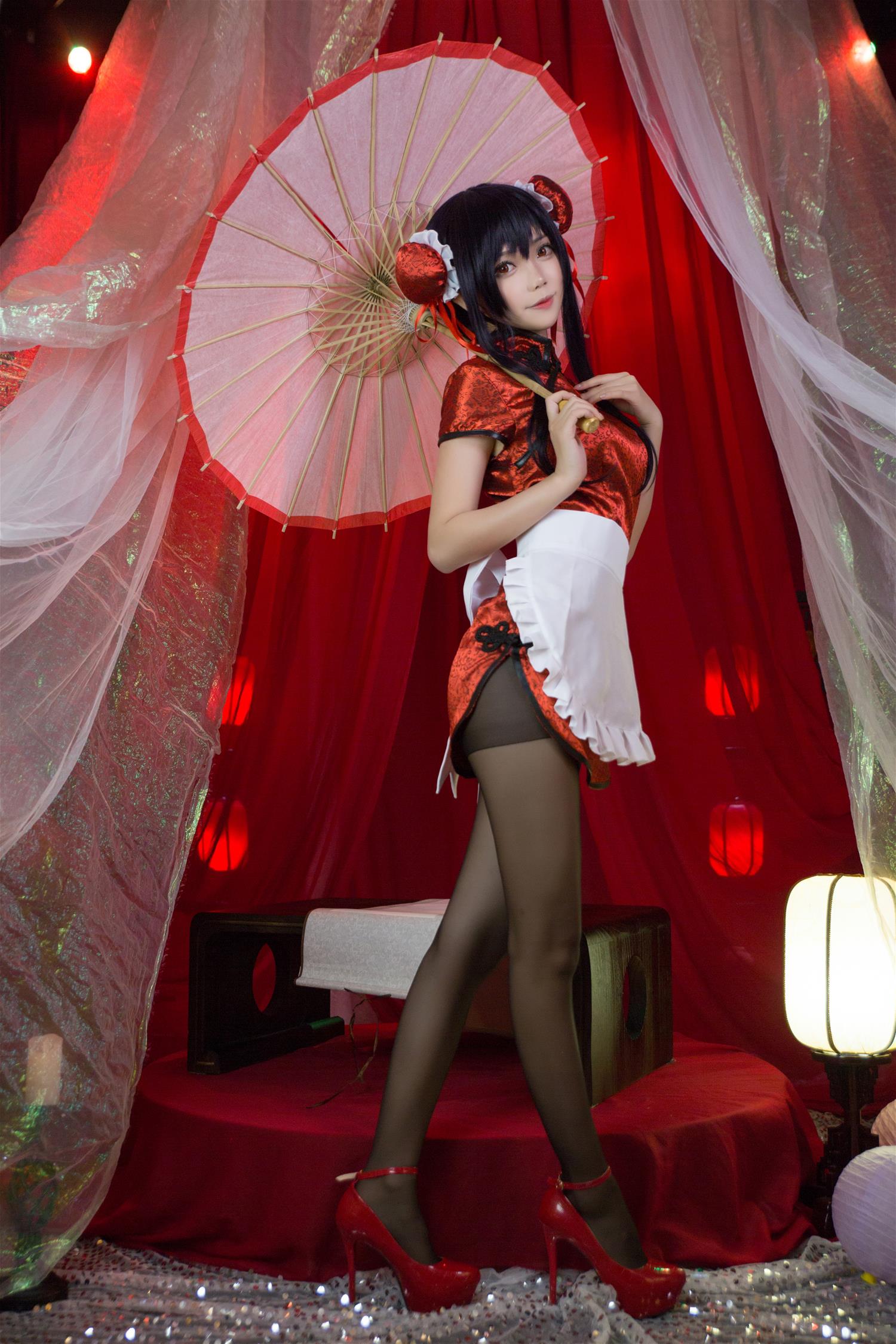 大肉丸Amiee 旗袍 [7P-123MB]