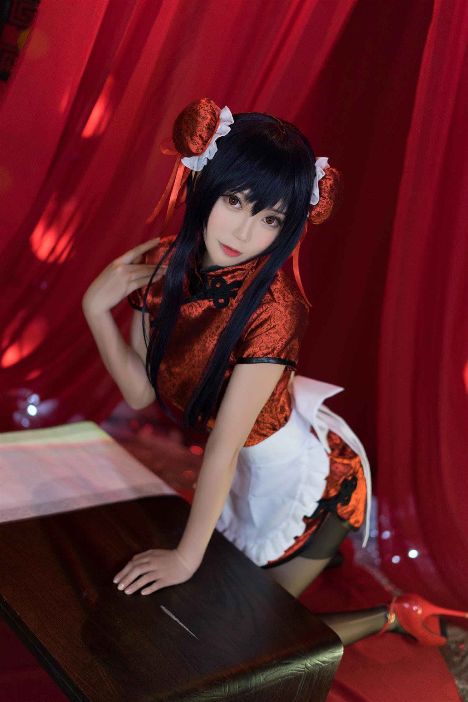 大肉丸Amiee 旗袍 [7P-123MB]