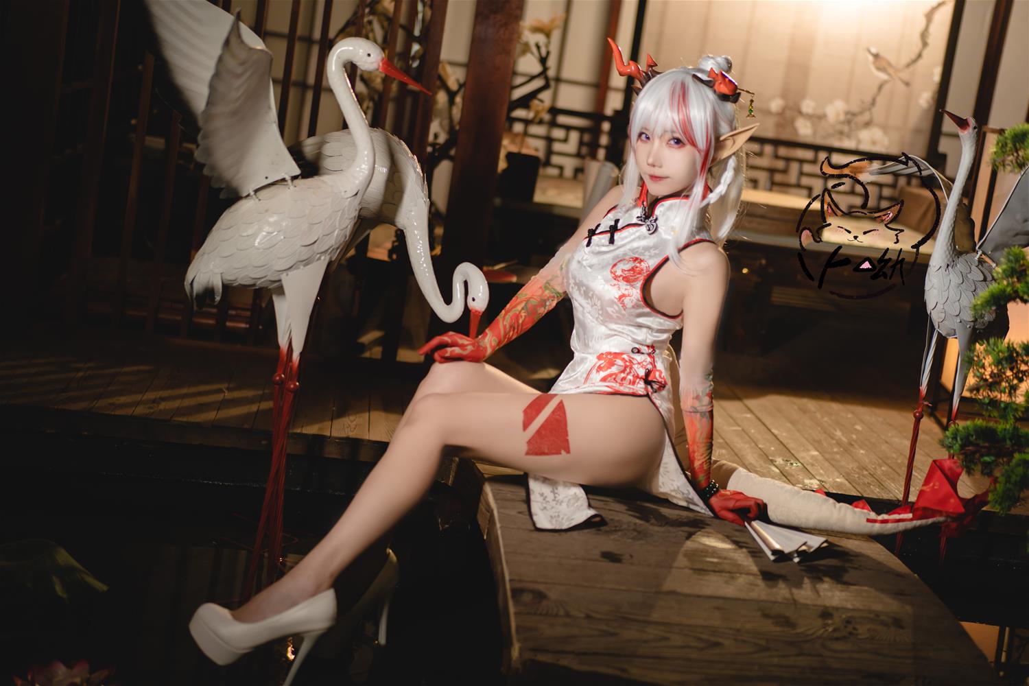 卜呦 年旗袍·乐逍遥 [15P-101MB]