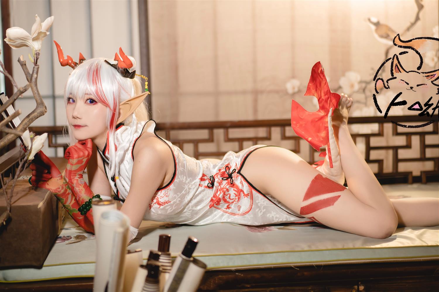 卜呦 年旗袍·乐逍遥 [15P-101MB]