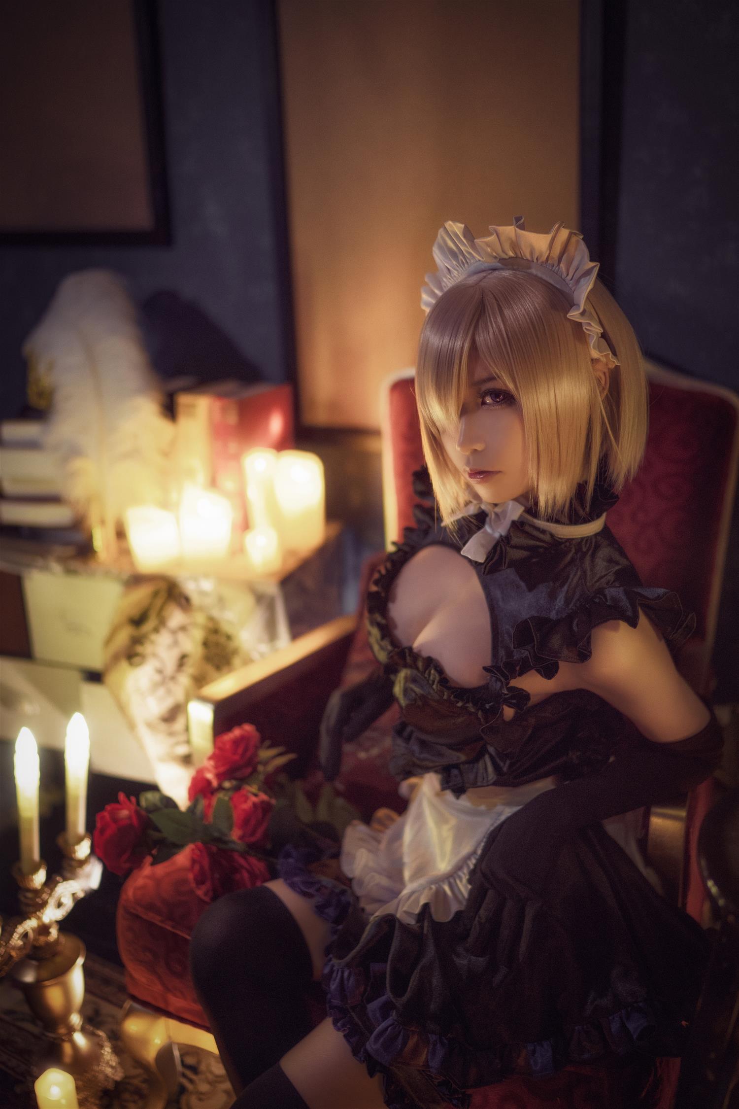 爱老师_PhD 玛修YD女仆 [12P-96MB]