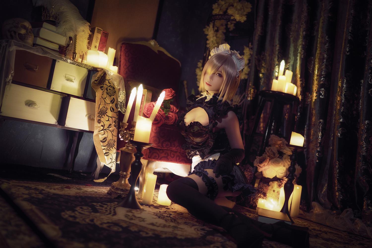 爱老师_PhD 玛修YD女仆 [12P-96MB]