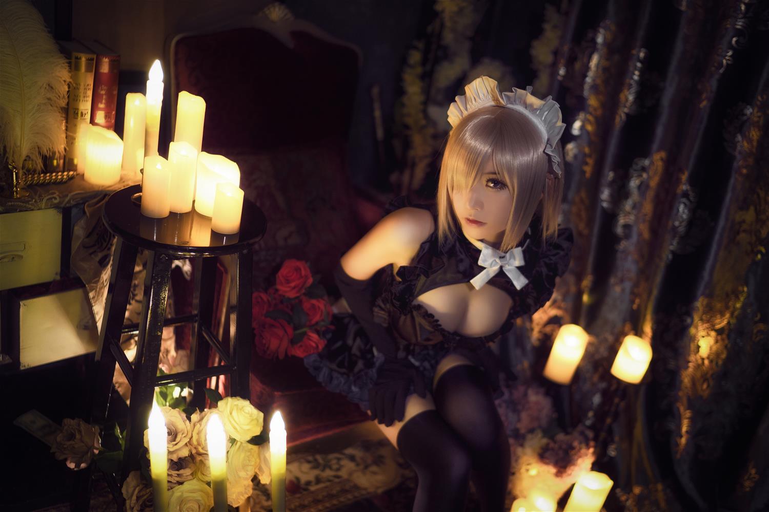 爱老师_PhD 玛修YD女仆 [12P-96MB]