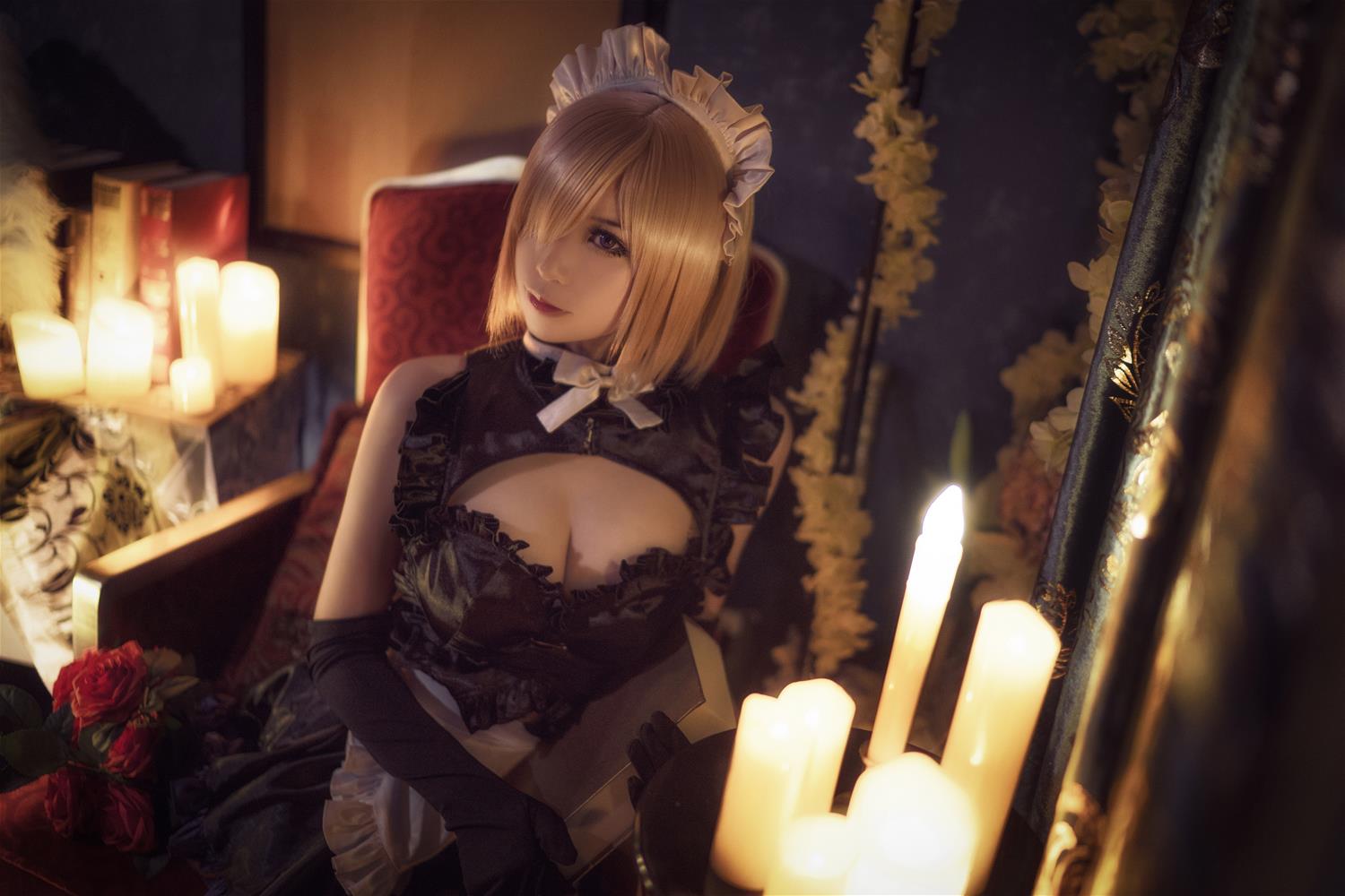 爱老师_PhD 玛修YD女仆 [12P-96MB]