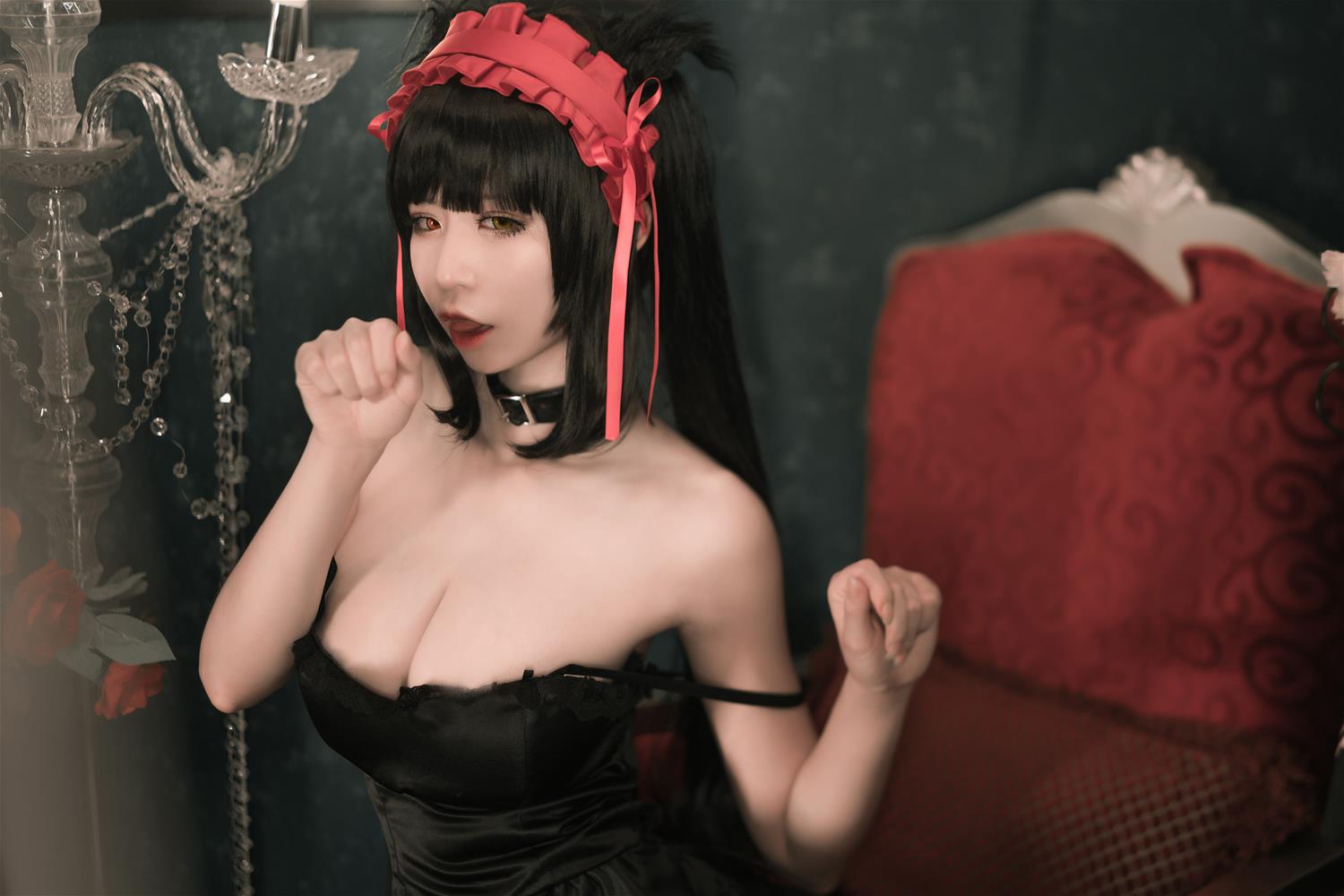 爱老师_PhD 狂三 猫咪内衣 [9P-70MB]