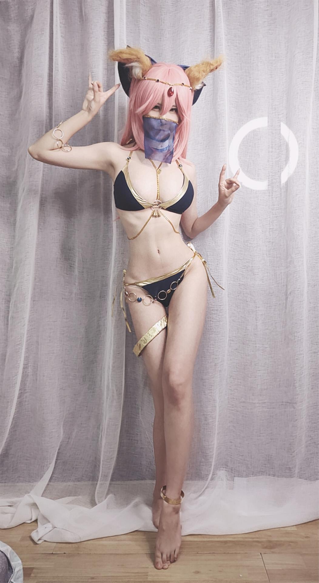 爱老师_PhD 玉藻前 阿拉伯泳装 [9P-9MB]