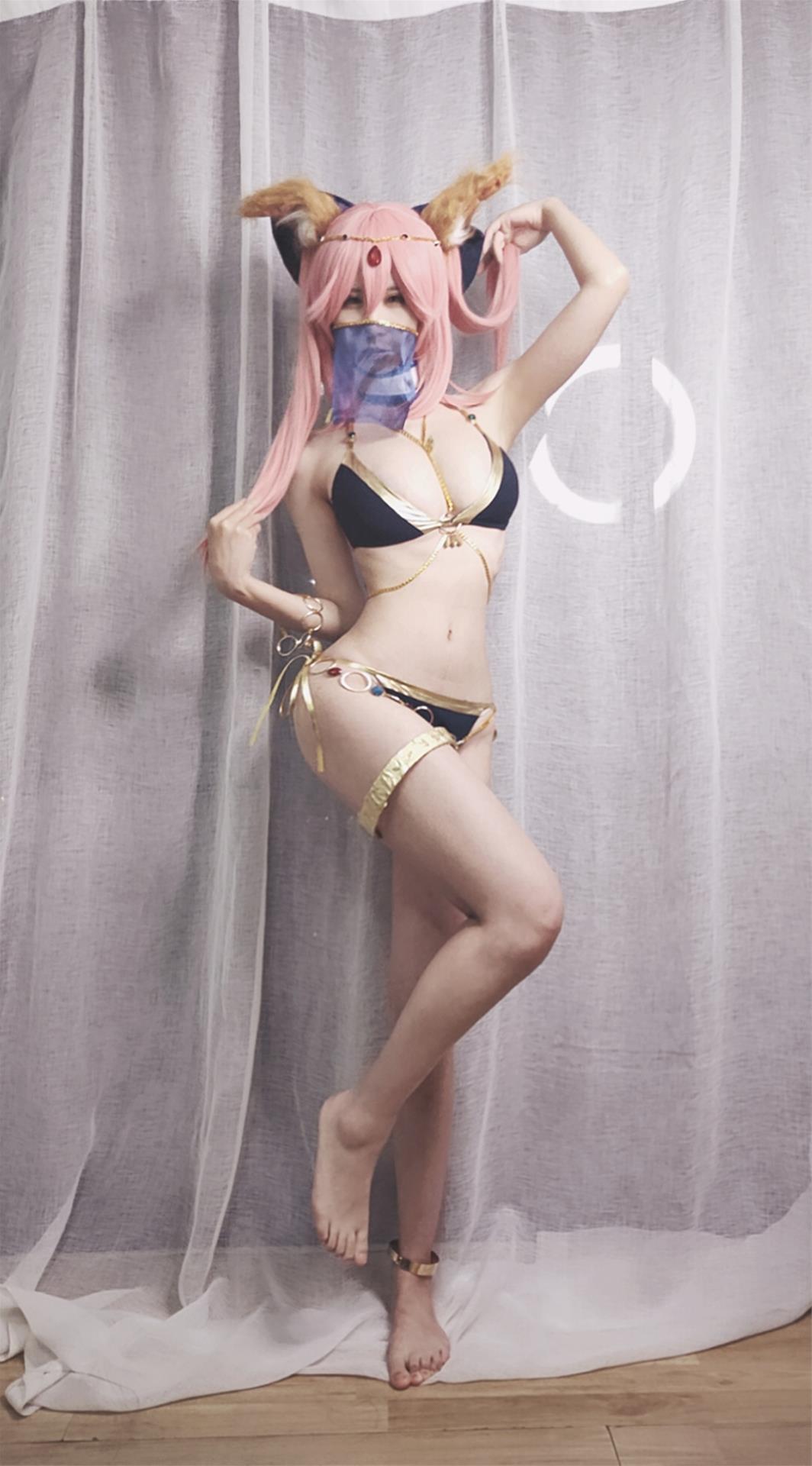 爱老师_PhD 玉藻前 阿拉伯泳装 [9P-9MB]