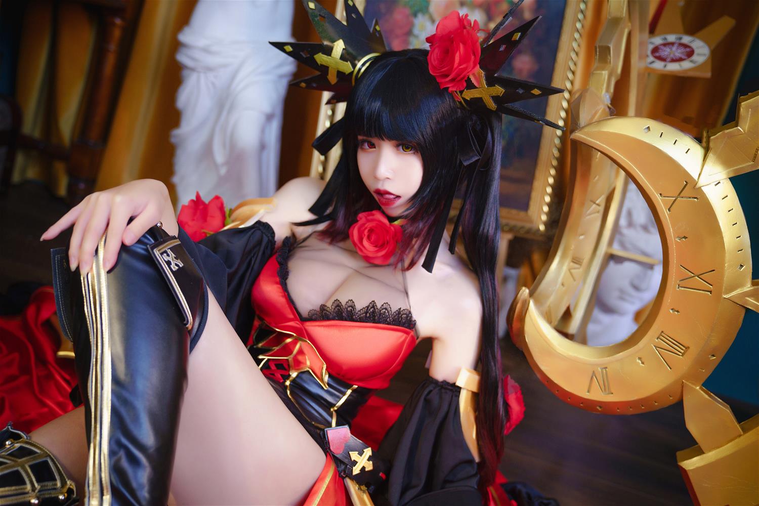 爱老师_PhD 约会大作战 狂三新皮肤 [10P-52MB]