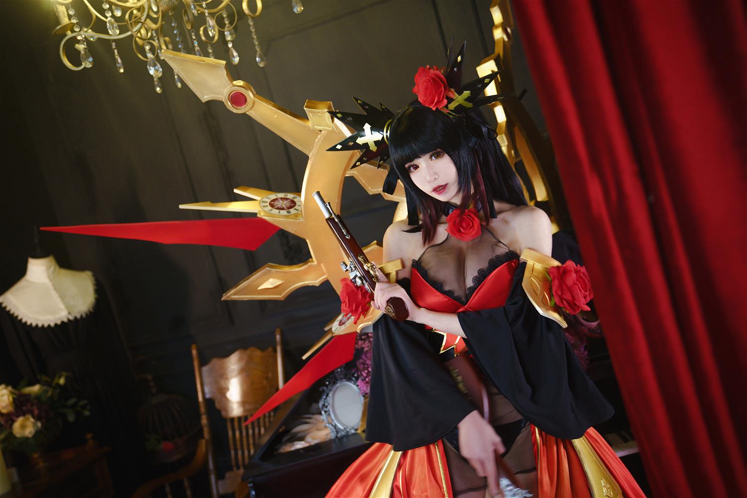 爱老师_PhD 约会大作战 狂三新皮肤 [10P-52MB]