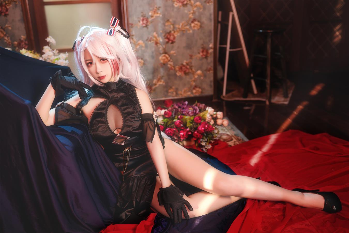 樱落酱w 欧根礼服 [12P-191MB]