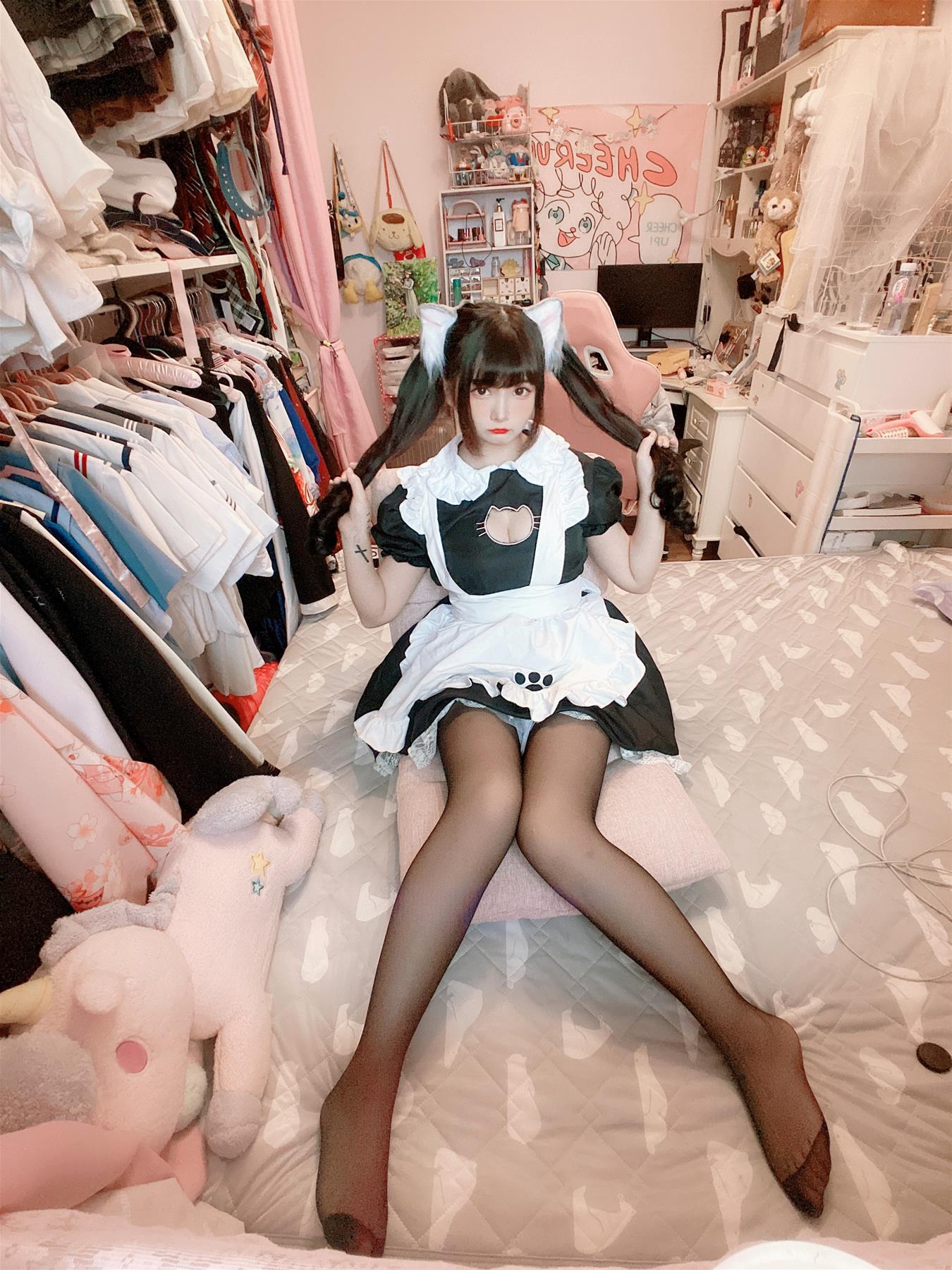 古川 黑丝开胸 猫耳女仆 [55P1V-152MB]