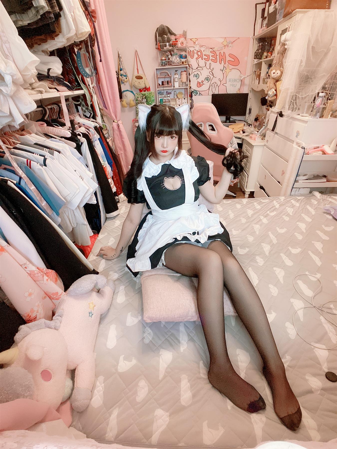 古川 黑丝开胸 猫耳女仆 [55P1V-152MB]