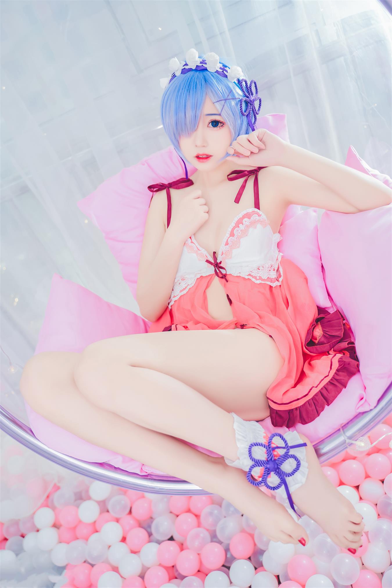 猫君君_MaoJun 粉嫩嫩的雷姆 [40P-428MB]