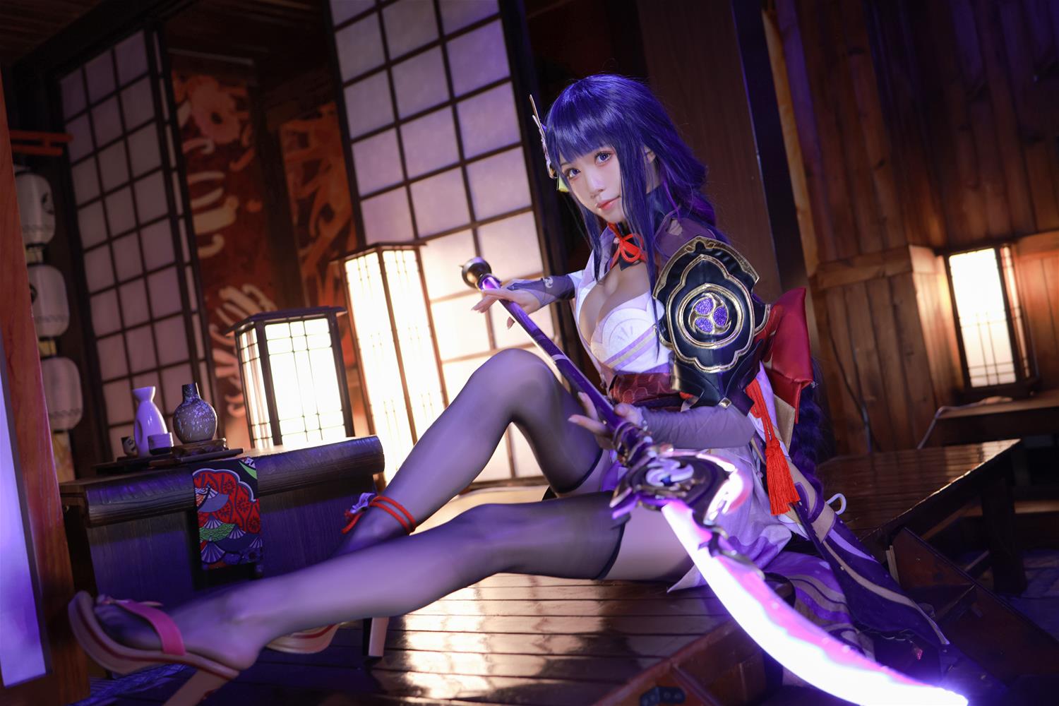 水淼aqua 雷电将军 [130P-149MB]