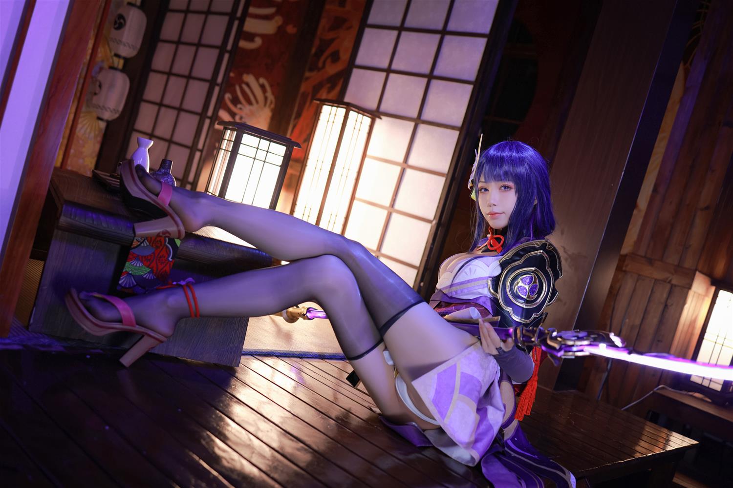 水淼aqua 雷电将军 [130P-149MB]