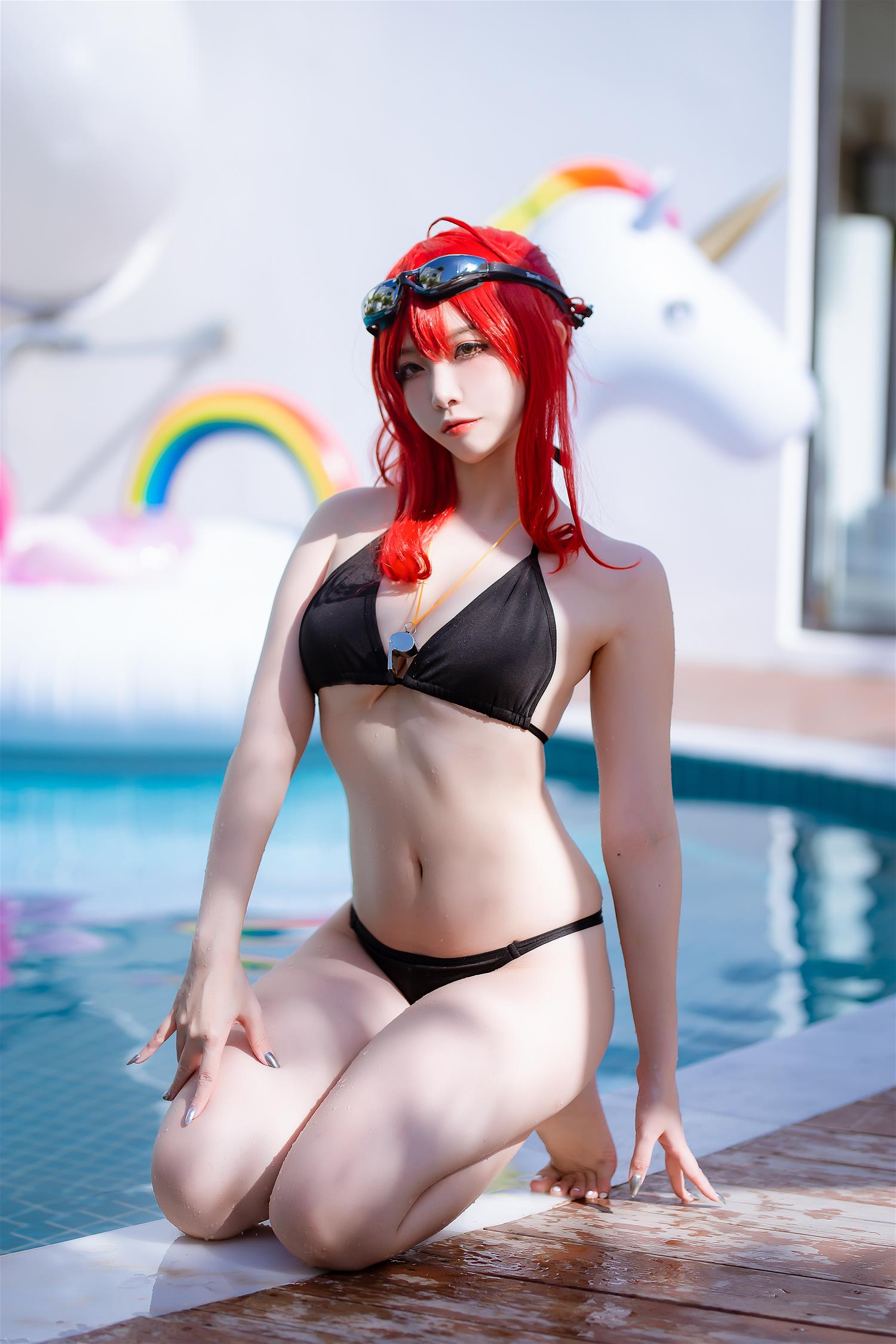 二佐 碧蓝航线 扎拉泳装 [14P-269MB]