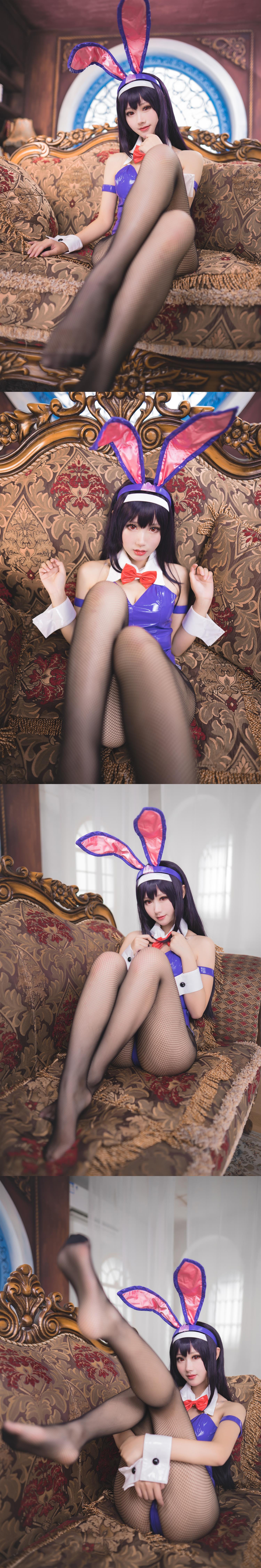沫小舞 霞之丘诗羽 兔女郎 [13P-144MB]