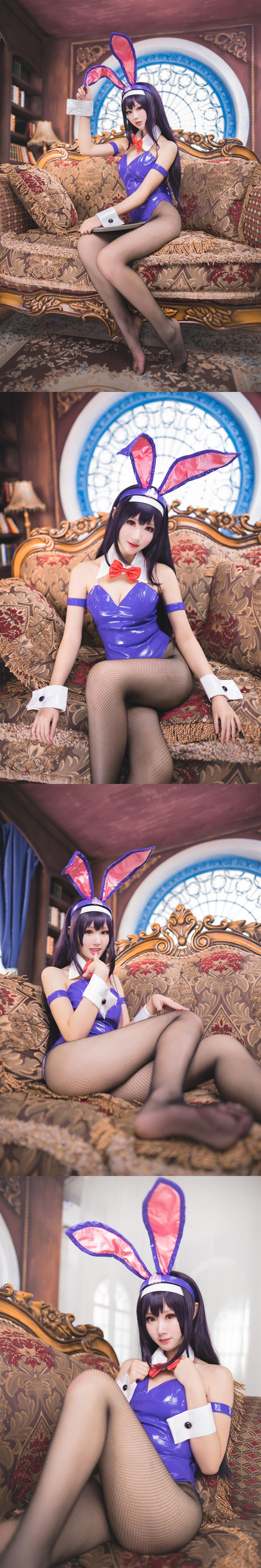 沫小舞 霞之丘诗羽 兔女郎 [13P-144MB]